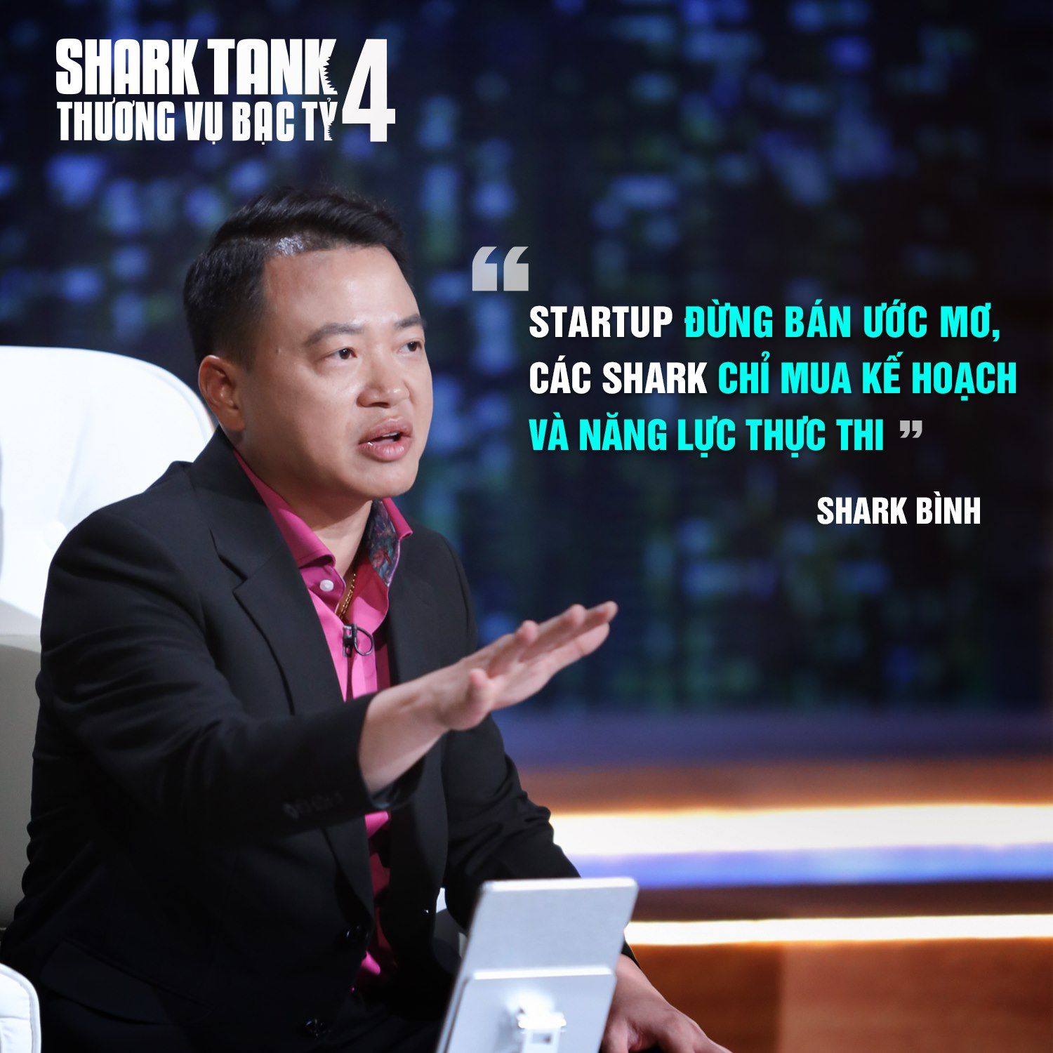 Shark Bình Doanh nhân trẻ và nhà đầu tư tài ba của Việt Nam